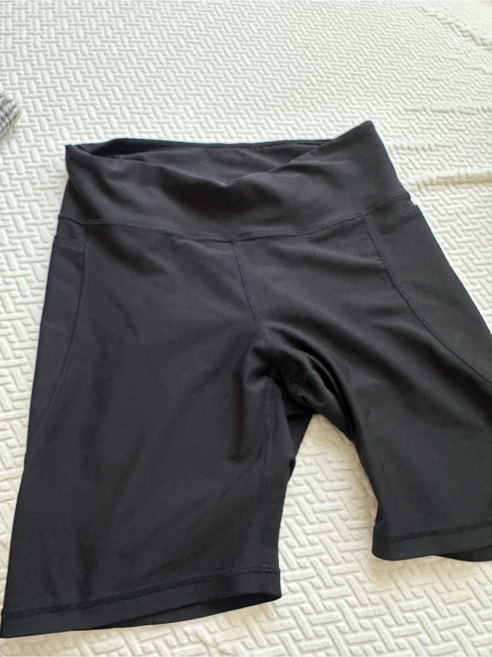 Old Navy Black High-Waist Bike Shorts